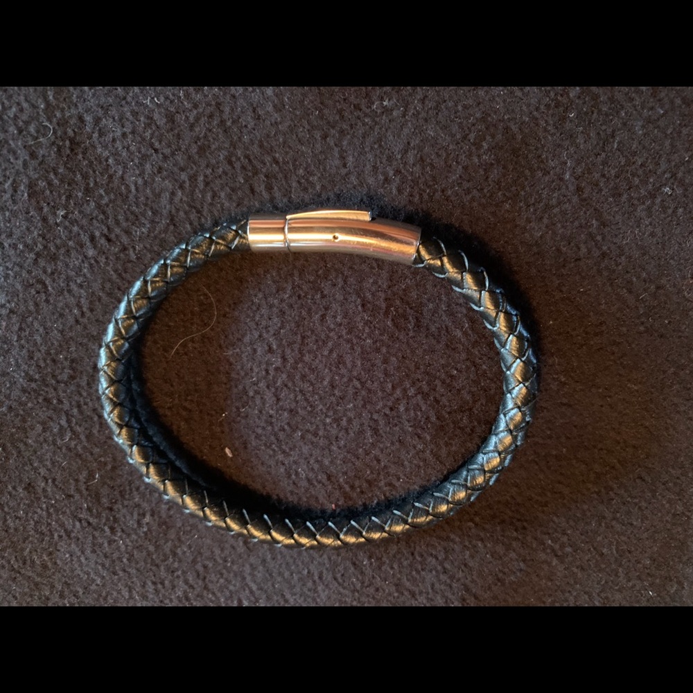 Leather Braided bracelet